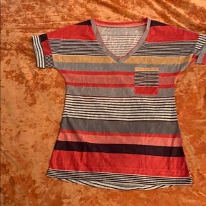 Multicolor light tee